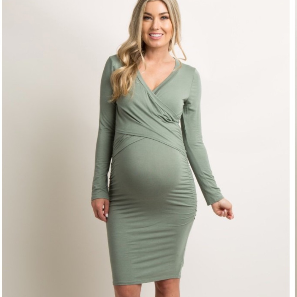 PinkBlush Maternity & Nursing Dress
